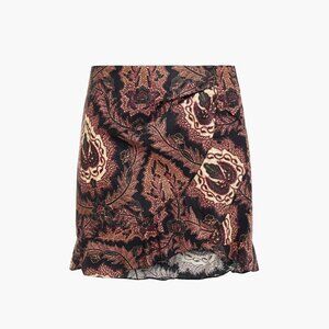 Isabel Marant “Rebel” printed cotton skirt, size 38. Fits like a size 4